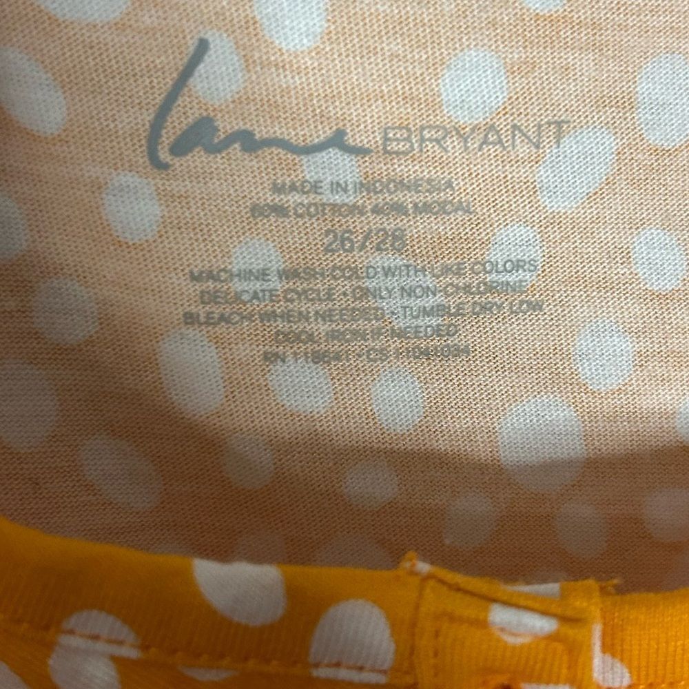 NWT Lane Bryant polka dot tank top size 26 / 28 - Picture 6 of 12